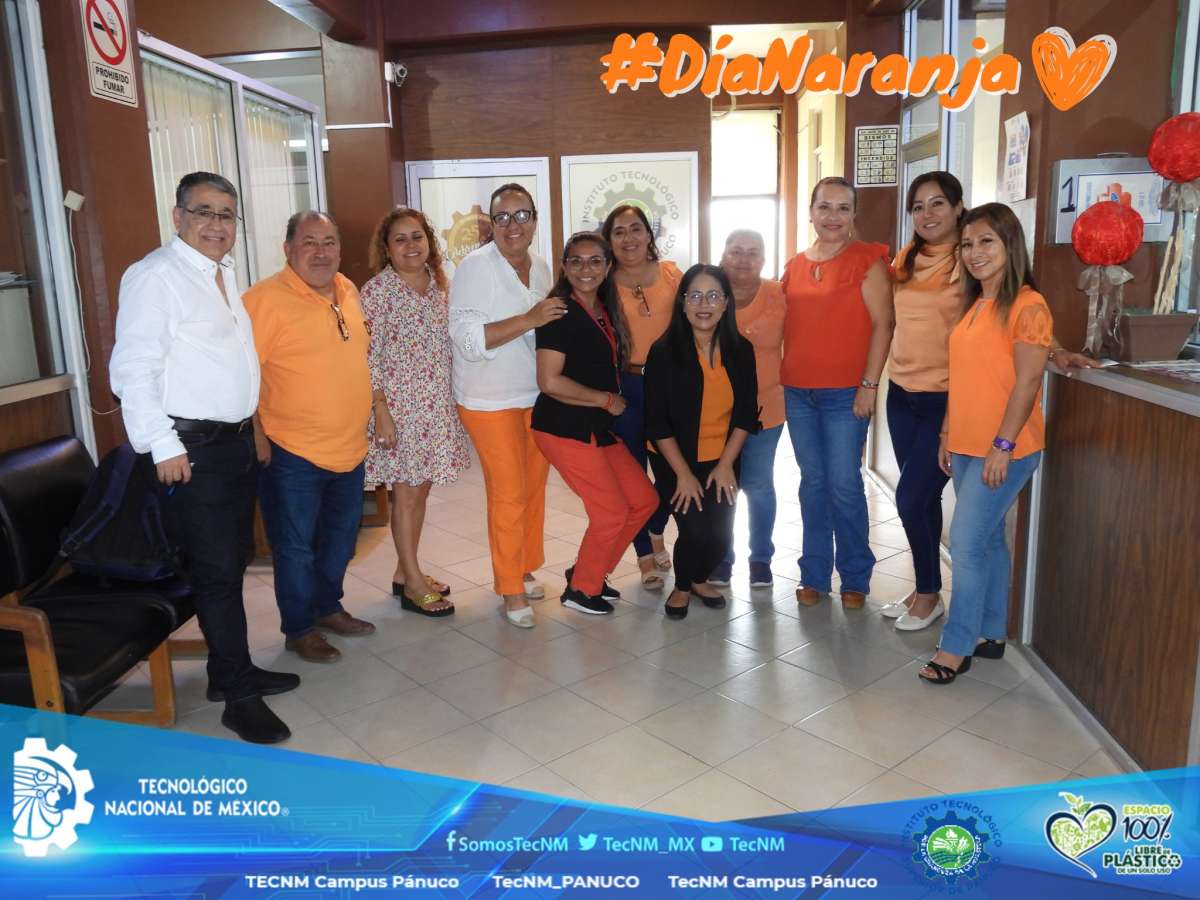 En el TecNM Campus Pánuco se Suman a las Acciones del día Naranja  