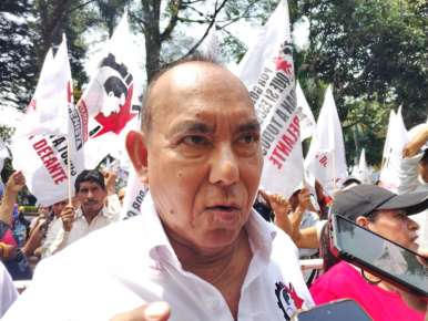 Cardenistas se manifiestan y exigen al alcalde Ricardo Ahued que trabaje para resolver carencias de la ciudad  