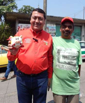 Atención y gestión a sitios con problemas de abasto de agua, garantiza el Profe Ramón Díaz   