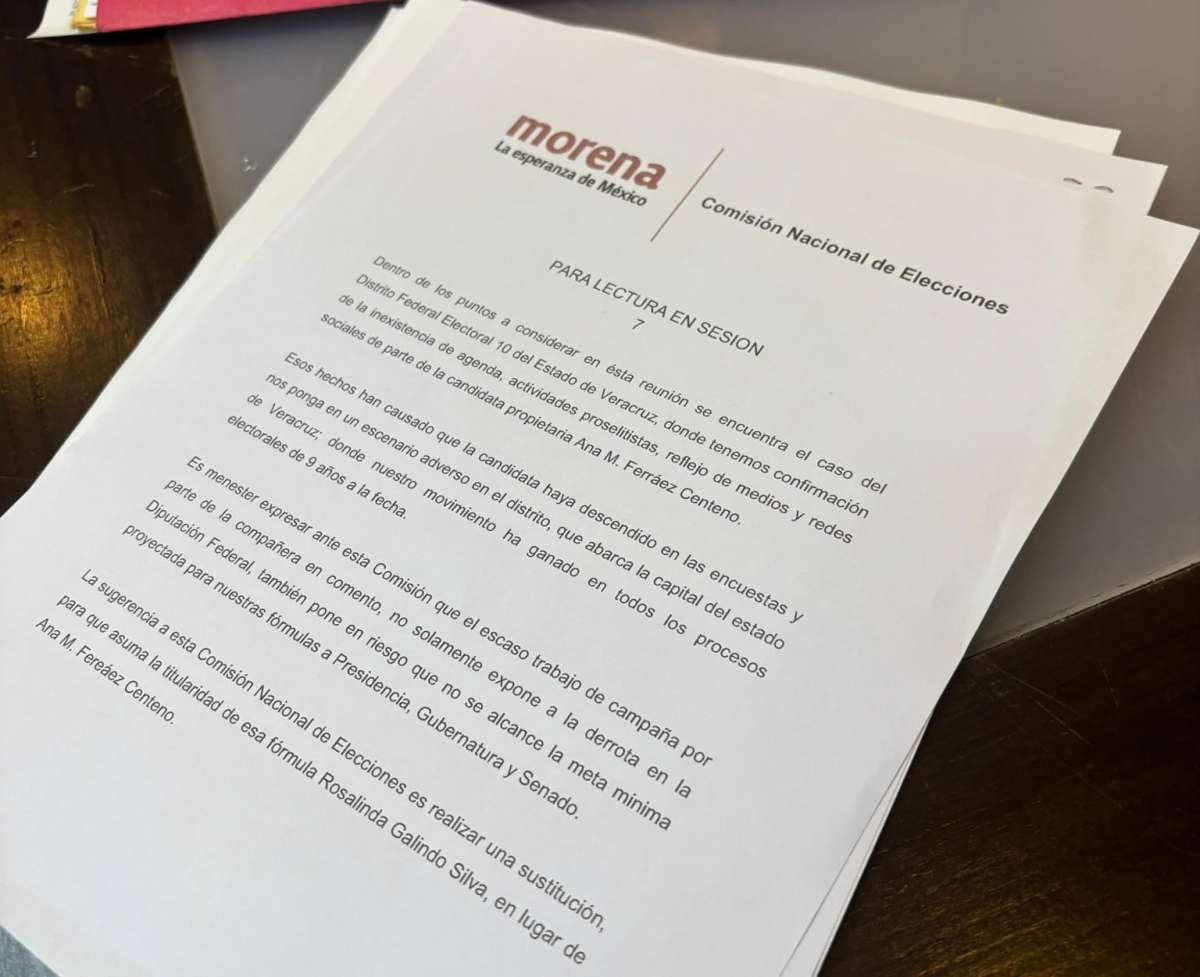 Por el nulo desempeño, podría ser sustituida Ana Mirian Ferraéz en la candidatura a la diputación federal por el X Distrito de Xalapa  