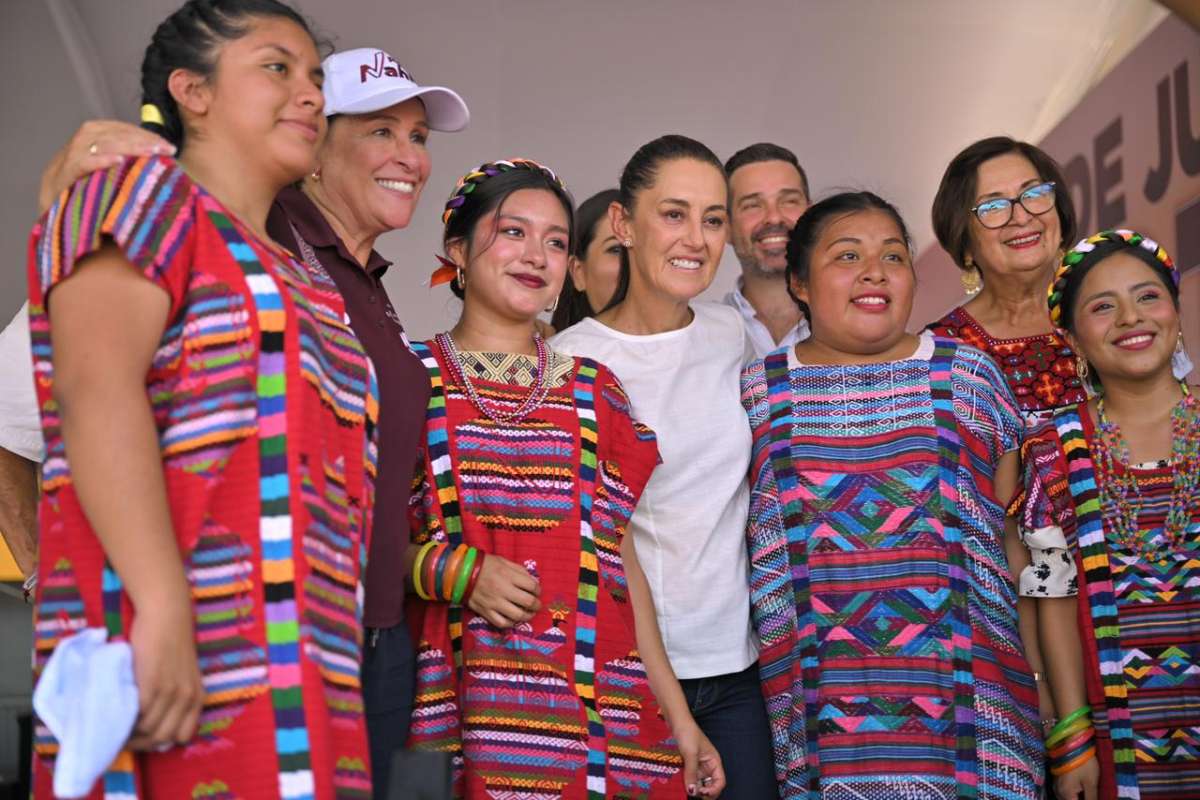 REHABILITACIÓN Y AMPLIACION DE CARRETERA FEDERAL 145 ES UN HECHO ANUNCIAN SHEINBAUM Y NAHLE