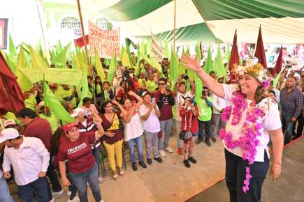 MORENA CONTINUARÁ PORQUE SURGIO DEL PUEBLO AFIRMA ROCÍO NAHLE