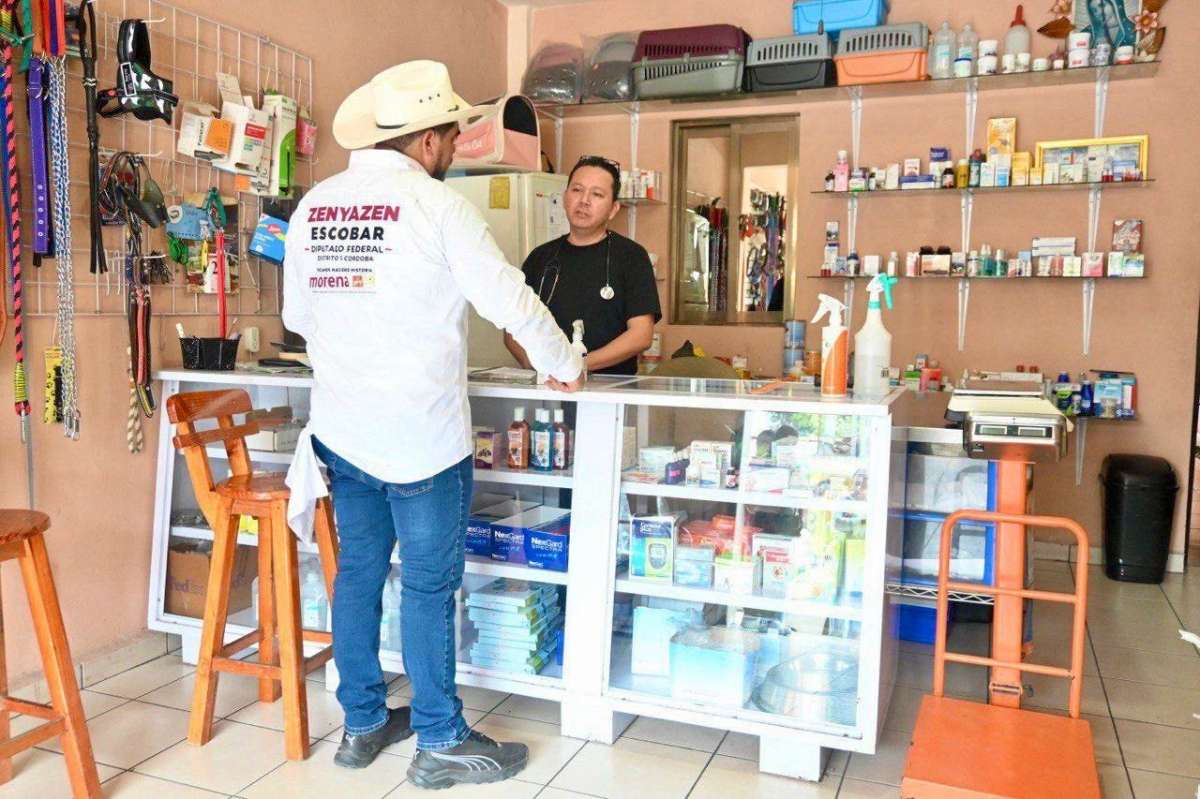 Zenyazen Escobar destaca campaña de propuestas y cercanía con la gente