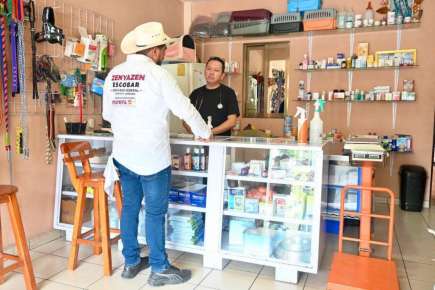 Zenyazen Escobar destaca campaña de propuestas y cercanía con la gente