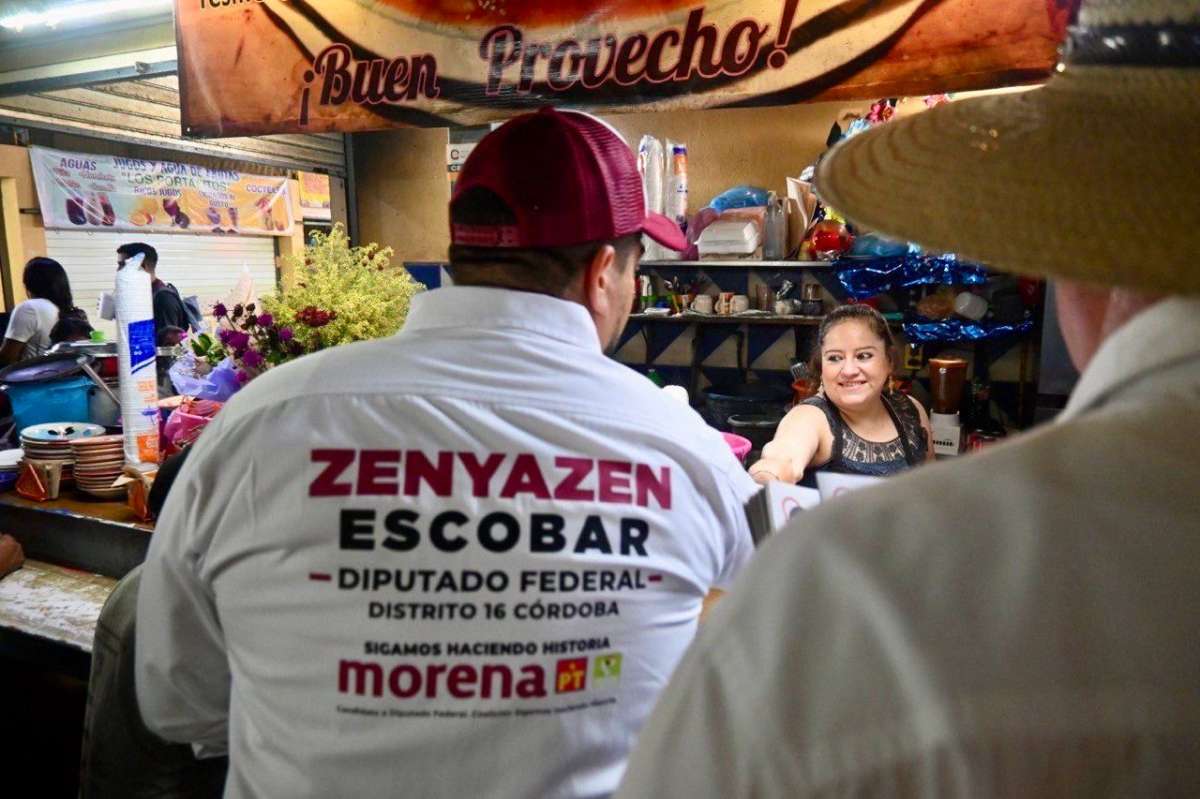 Zenyazen Escobar: un compromiso permanente con el mercado Revolución y sus comerciantes