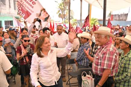 BECAS UNIVERSALES PARA NUESTROS ESTUDIANTES CON CLAUDIA SHEINBAUM ANUNCIA ROCÍO NAHLE