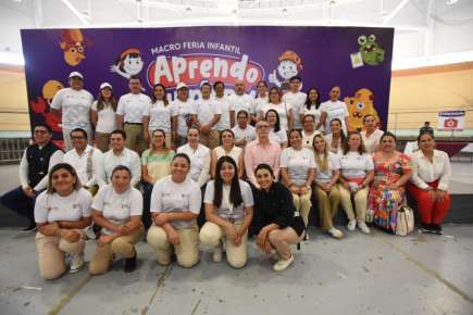 Participa SEV en Macro Feria Infantil “Aprendo a Cuidarme”