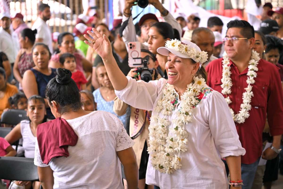 EL PUEBLO ORGANIZADO, EL MEJOR VIGILANTE DEL VOTO EL 2 DE JUNIO: ROCÍO NAHLE