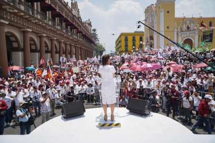 TENEMOS EL ANHELO Y LA MISIÓN DE QUE POR EL BIEN DE TODOS, PRIMERO LOS POBRES: CLAUDIA SHEINBAUM CONVOCA A VOTAR MASIVAMENTE EL 2 DE JUNIO POR EL HUMANISMO DE LA 4T