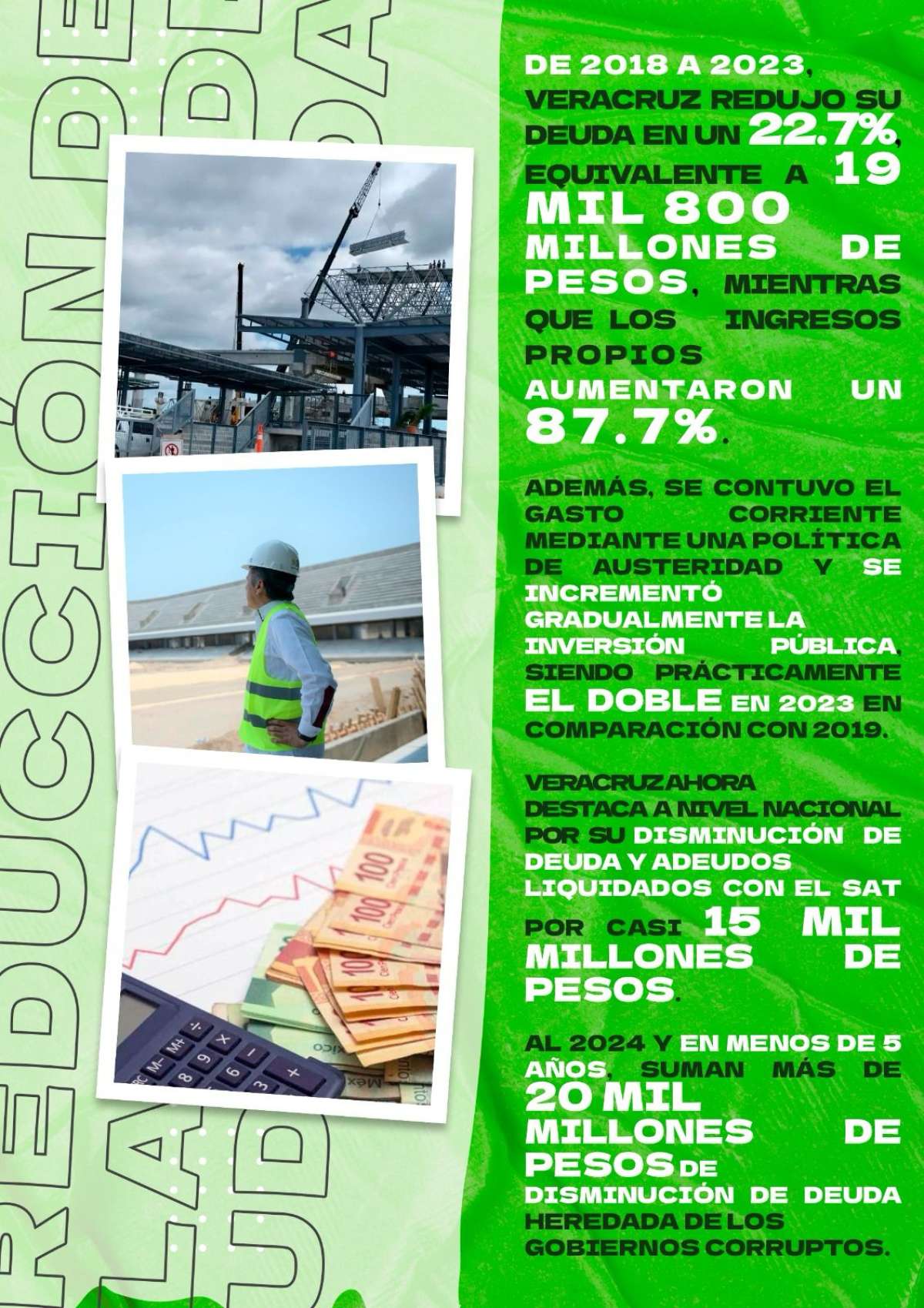 Rescate financiero en Veracruz, milagro que logró la 4T con Cuitláhuac