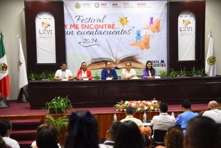 Atestigua Diputada fase del festival de cuentacuentos