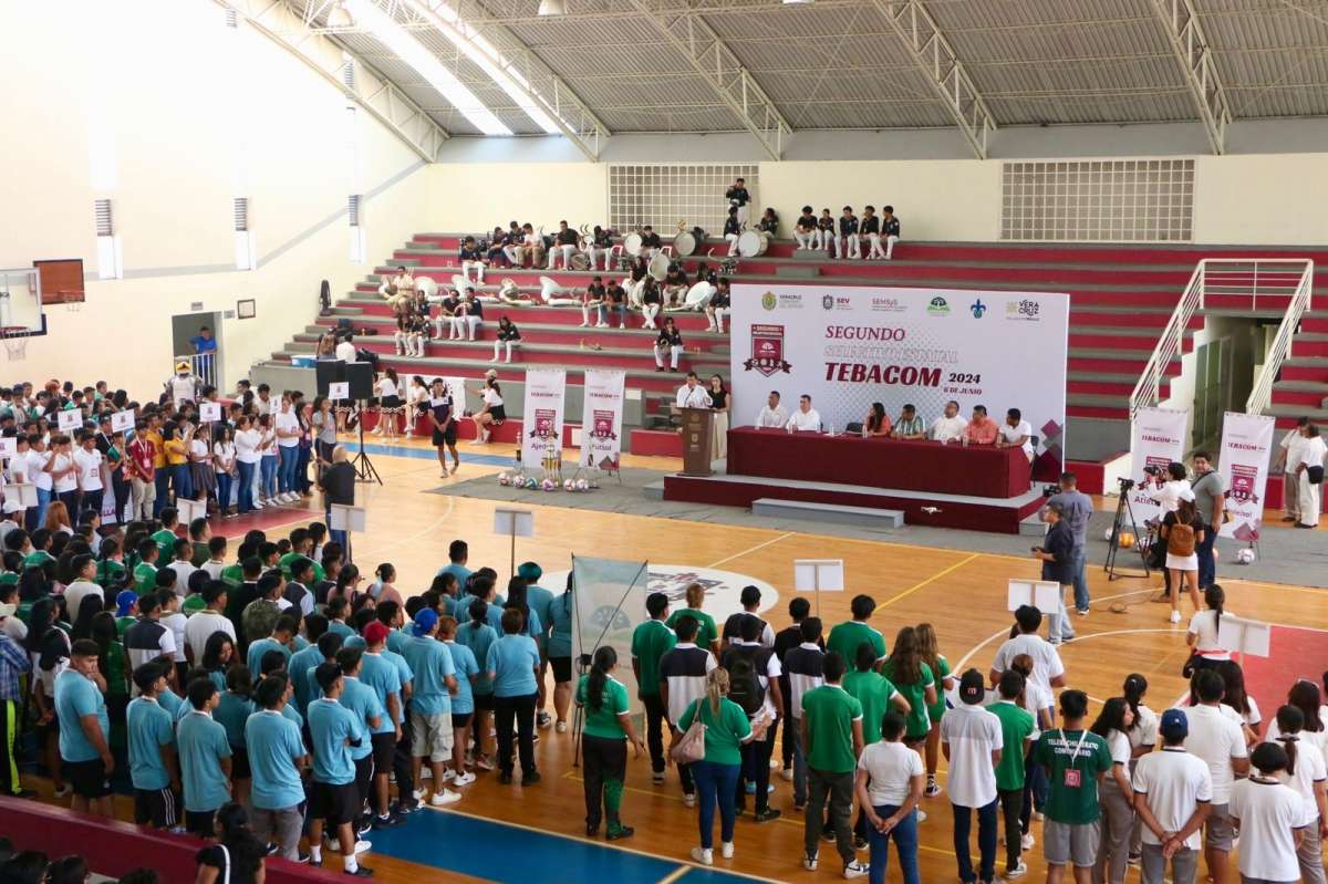 Más de 350 estudiantes participan en el Segundo Selectivo Estatal TEBACOM 2024