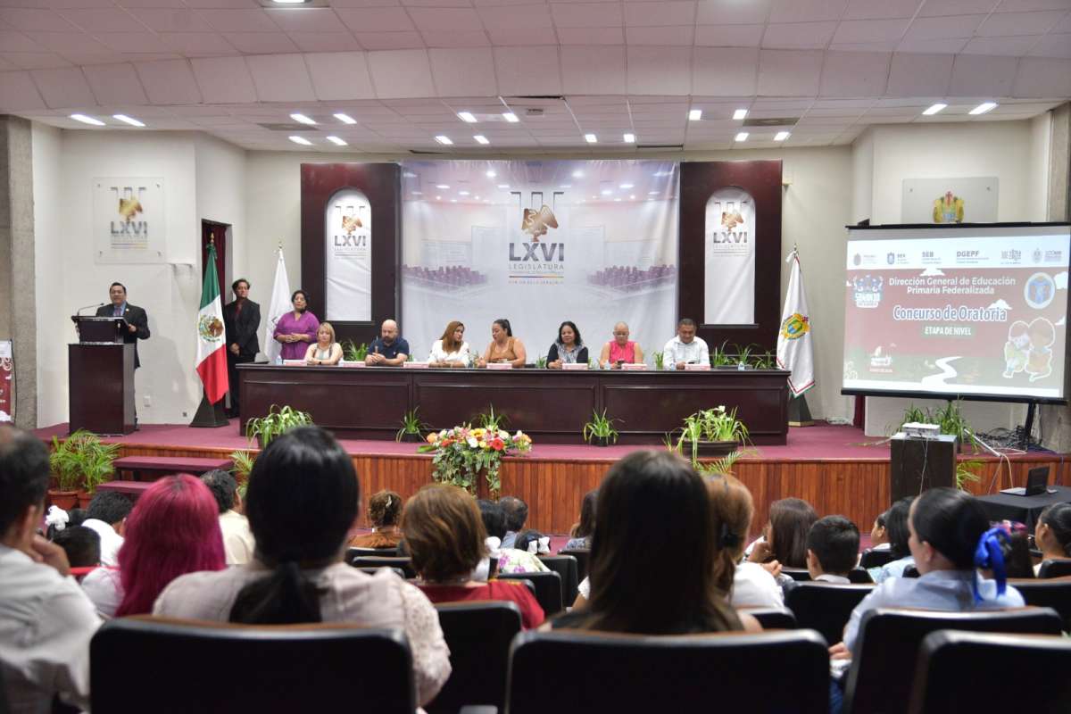 En el Congreso realizan festival de oratoria “Soñando con la palabra”
