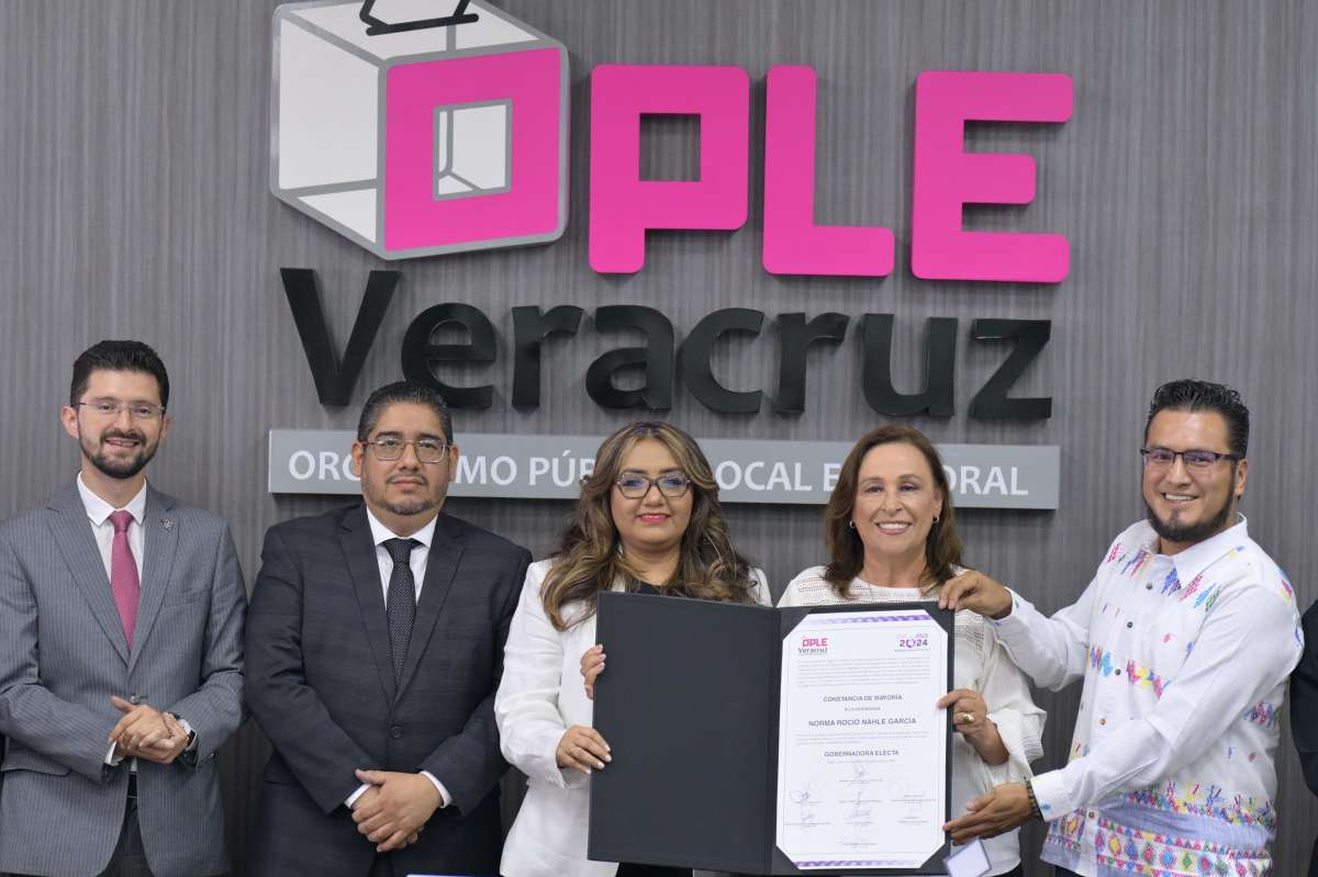 HISTÓRICO: ROCÍO NAHLE, GOBERNADORA DE VERACRUZ