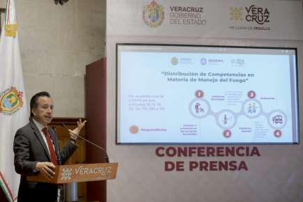 Veracruz destina inversión histórica de 100 mdp a combatir incendios forestales   