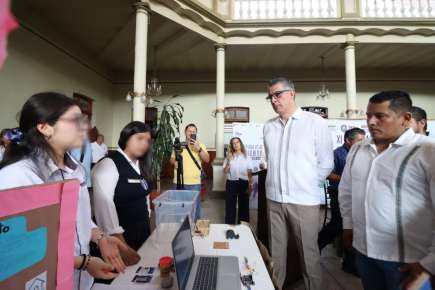 Soluciones sustentables a problemas medioambientales en la fase estatal de la Olimpiada Ambiental 2024 de Bachillerato