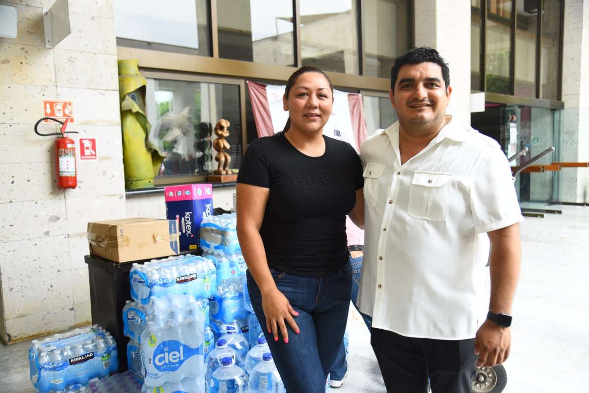 Concluye recepción de víveres y apoyos para afectados por incendios      