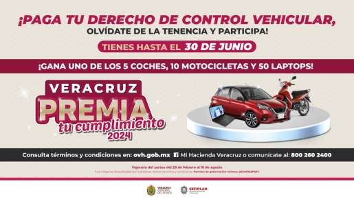 Hasta el 30 de junio la oportunidad de pagar derechos vehiculares