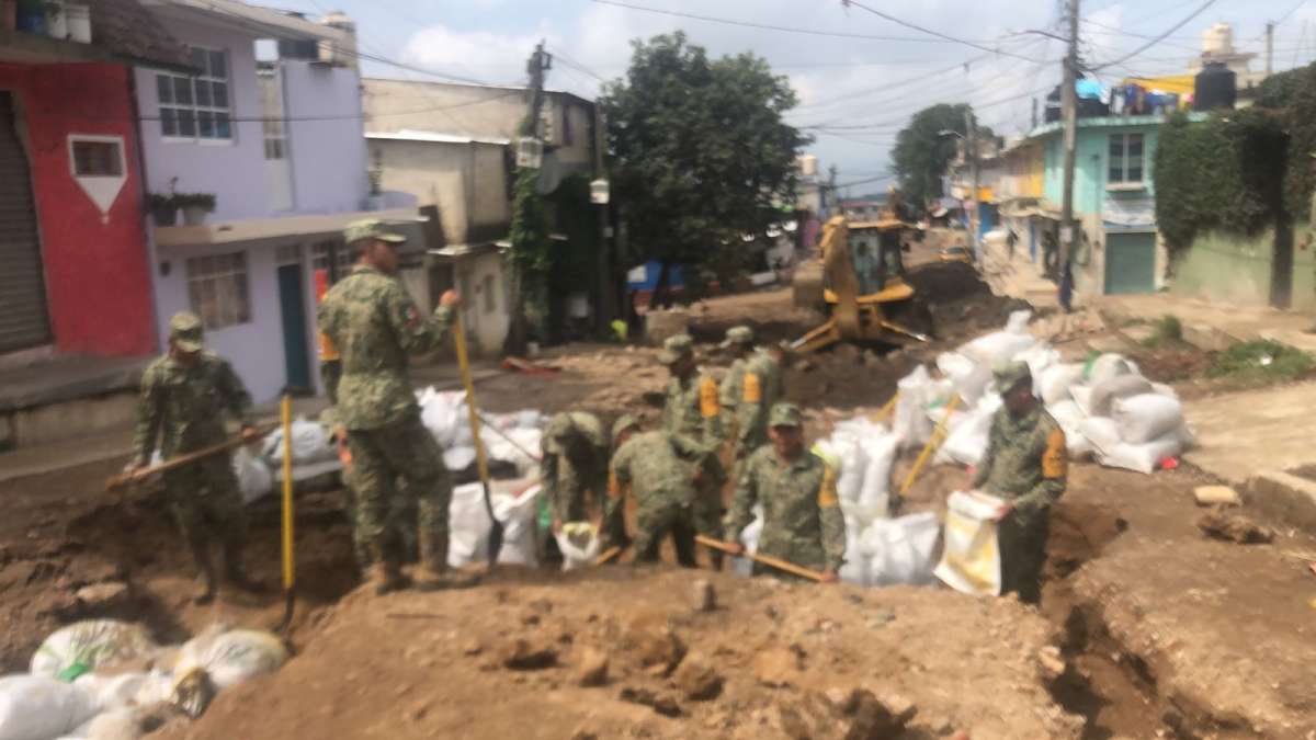 Ejército Mexicano aplica el Plan DN-III-E, en los municipios de Alto, Lucero y Xalapa, Veracruz  