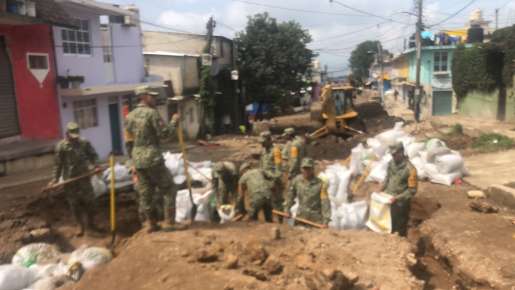 Ejército Mexicano aplica el Plan DN-III-E, en los municipios de Alto, Lucero y Xalapa, Veracruz  