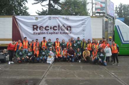 Reciclón Xalapa reúne 63 toneladas de residuos sólidos urbanos este sábado