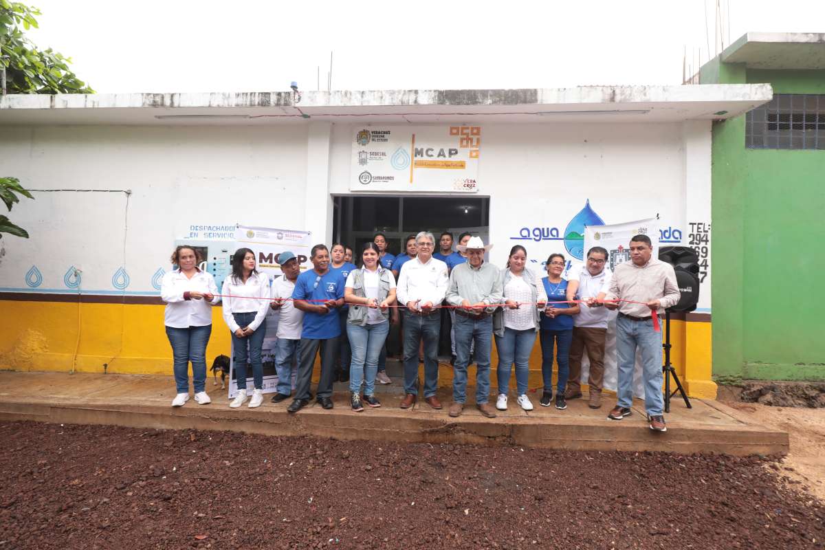 Garantiza SEDESOL vivienda digna y agua potable a veracruzanos del sur