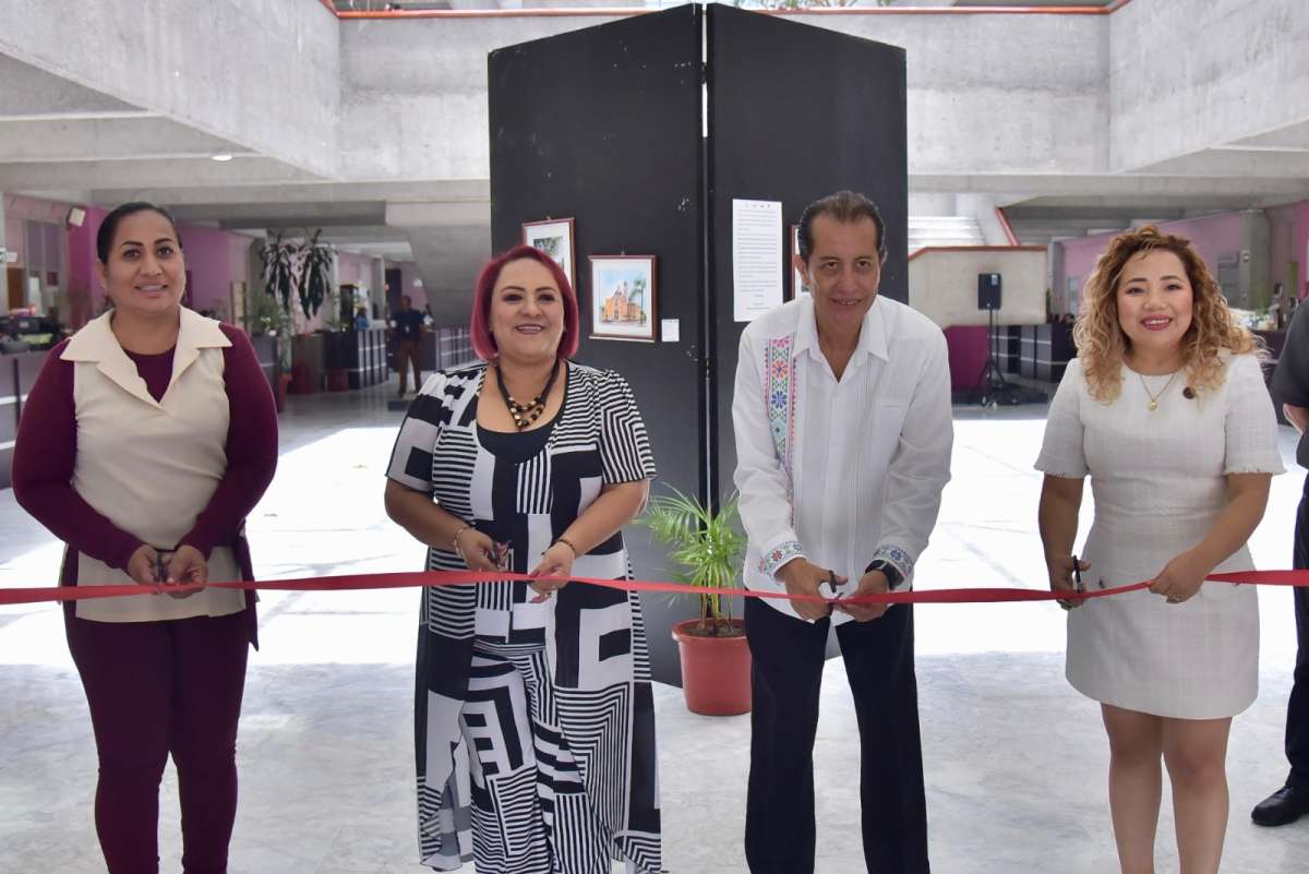 Inauguran en el Congreso exposición pictórica de paisajes del valle de Orizaba