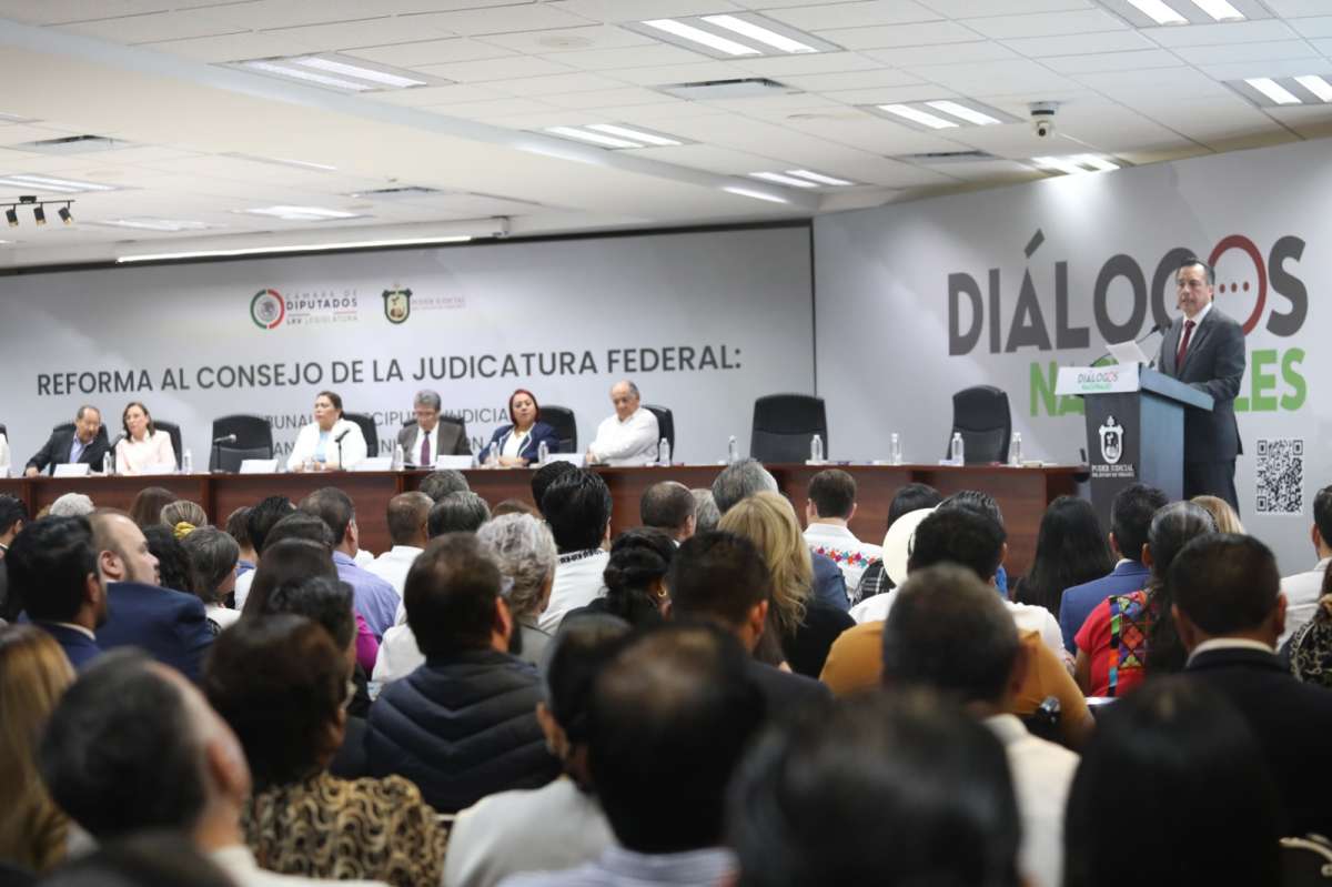 Participa Congreso en Diálogos Nacionales sobre la Reforma al Poder Judicial