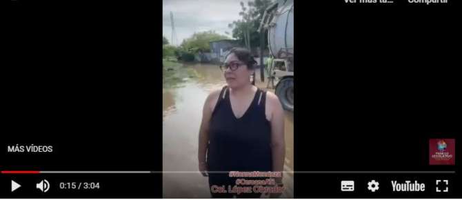 Gobierno de la 4T dará respuesta puntual a damnificados por lluvias atípicas en Veracruz puerto: Norma Leonor Mendoza