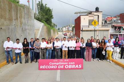 Gobernador Cuitláhuac García inaugura la avenida Quetzal; facilita el tráfico al sur de Xalapa   