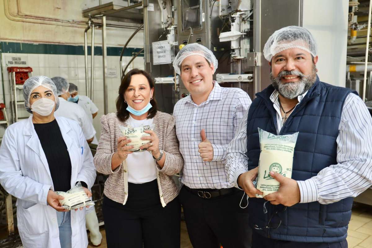 SE IMPULSARÁ A PRODUCTORES DE LECHE: ROCÍO NAHLE