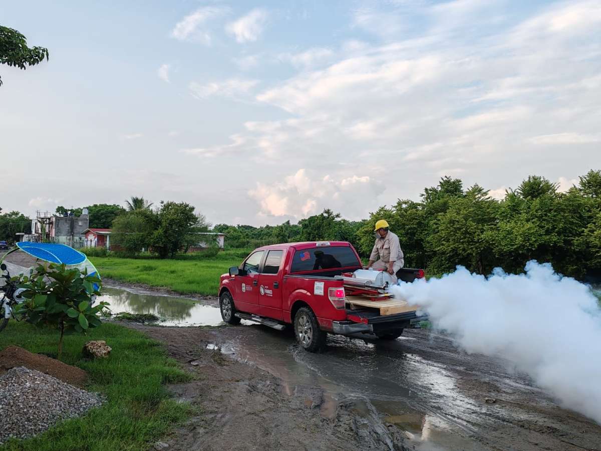 Avanza la Fumigación Para Combatir el Mosquito Transmisor del Dengue en Pánuco  
