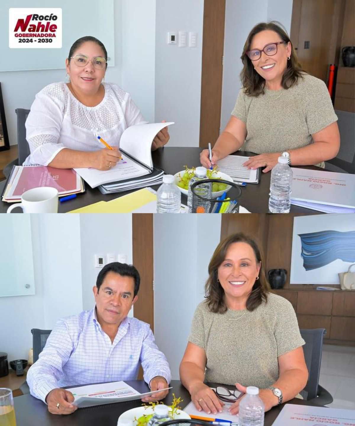 CONTINÚA ROCÍO NAHLE SUPERVISION DE PROCESO ENTREGA- RECEPCIÓN