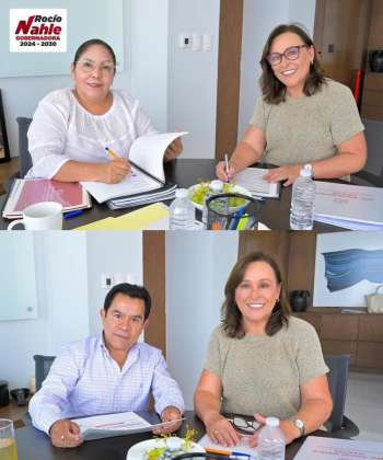 CONTINÚA ROCÍO NAHLE SUPERVISION DE PROCESO ENTREGA- RECEPCIÓN