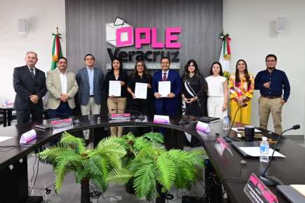 OPLE Veracruz signa convenio de colaboración con la Comisión Ejecutiva Estatal de Atención Integral a Víctimas