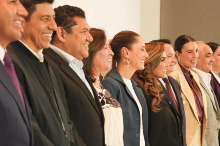 EN REUNIÓN CON CLAUDIA SHEINBAUM, AFINA ROCÍO NAHLE PROYECTOS PRIORITARIOS PARA VERACRUZ