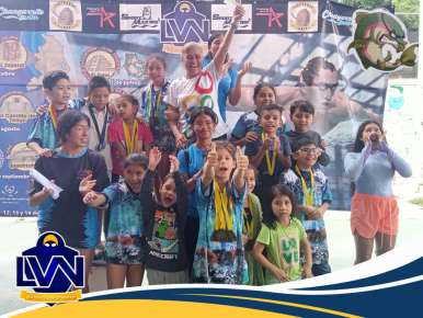 Realizan exitosamente la primera Copa “Ponte Trucha” de la Liga Veracruzana de Natación