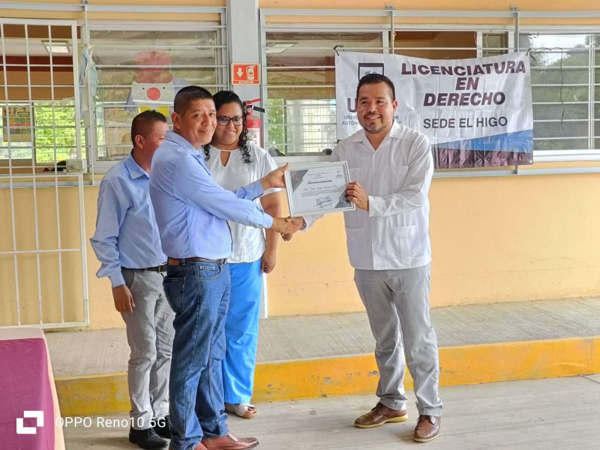 Reconocen Trabajo del Lic. Víctor A. Bermant Meraz en su Primer año de Gestión al Frente de la UPAV Zona Norte Pánuco