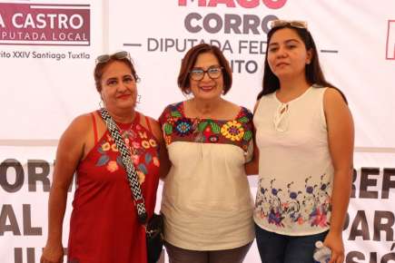 Mago Corro promueve justicia social con Reforma para una Pensión Digna, en Saltabarranca