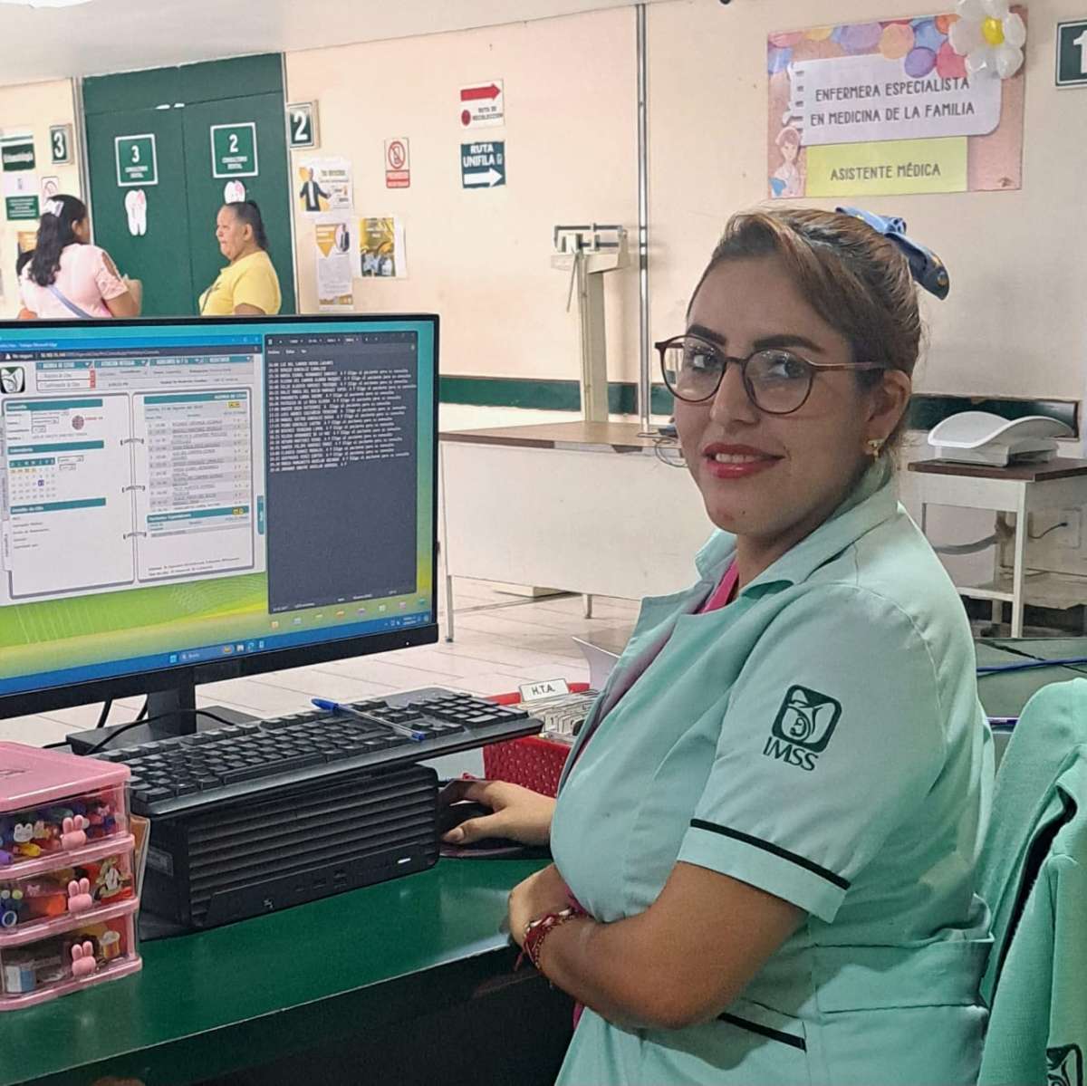 Asistentes médicas un vínculo de primer contacto con la población: IMSS Veracruz Norte  