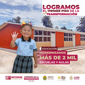 En educación y cultura, Gobierno de Veracruz invierte más de mil 200 mdp