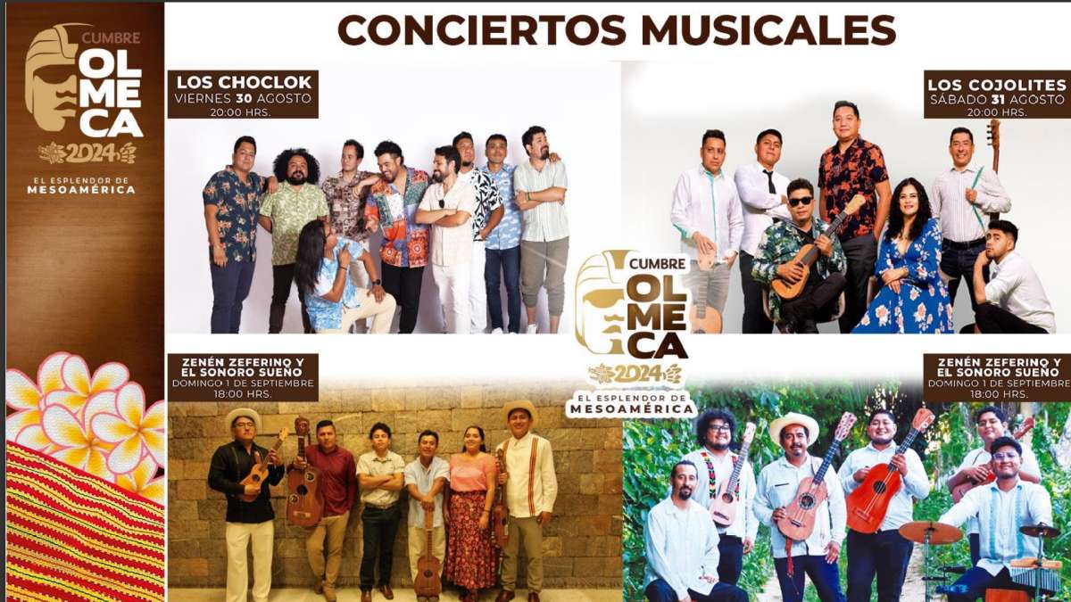 Cumbre Olmeca reunirá más de 200 artistas en su tercera edición