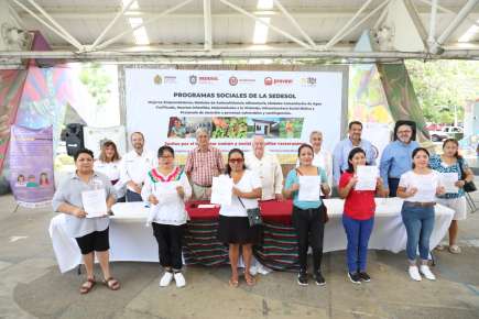 Poza Rica y Gutiérrez Zamora reciben 4 mdp para proyectos productivos
