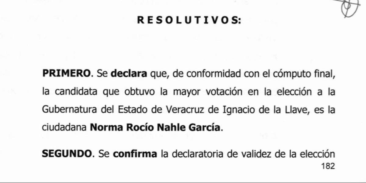 POR UNANIMIDAD, TEV VALIDA TRIUNFO DE ROCÍO NAHLE