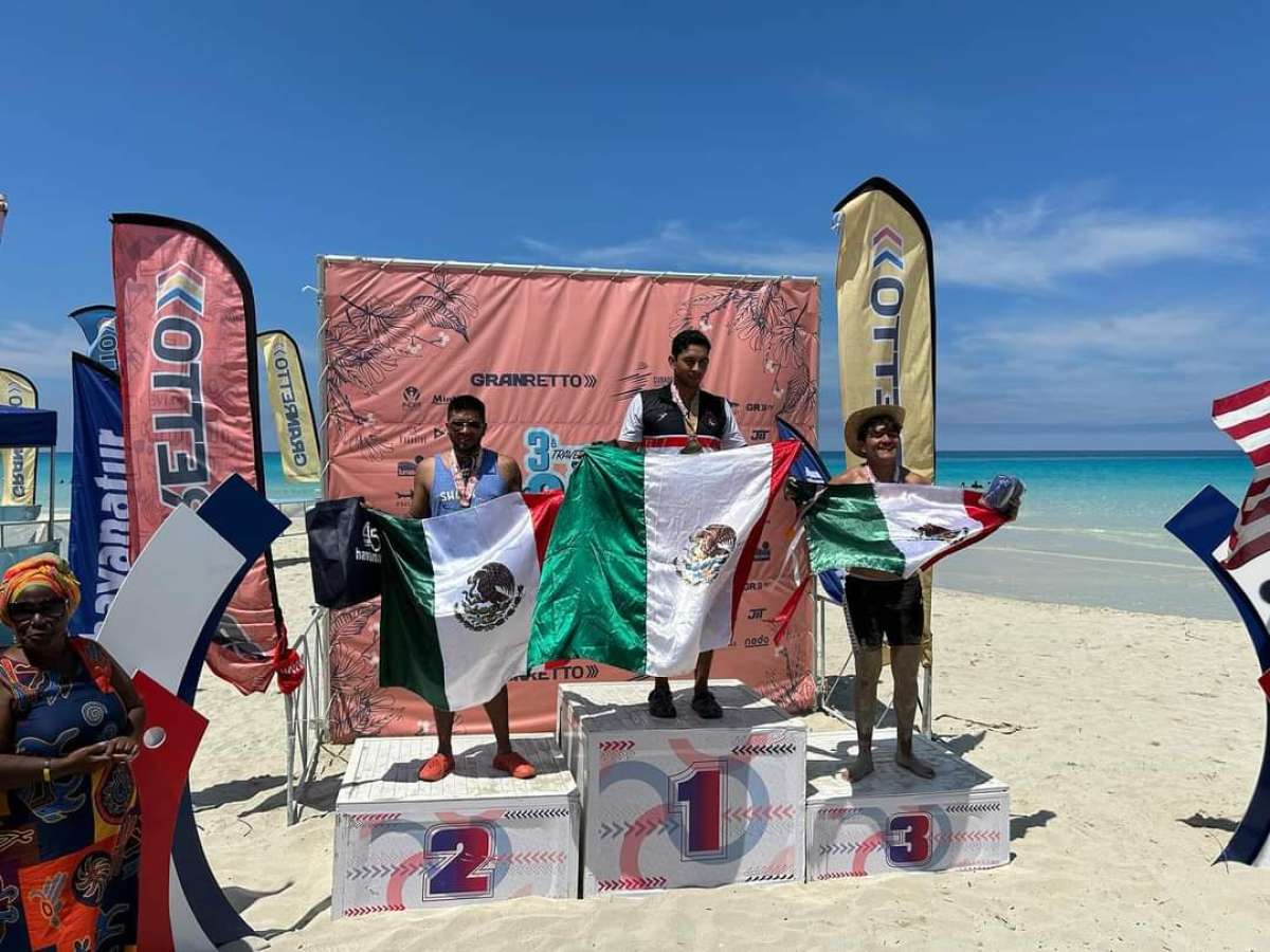 Triunfan veracruzanos en Travesía Aguas Abiertas en Varadero, Cuba   