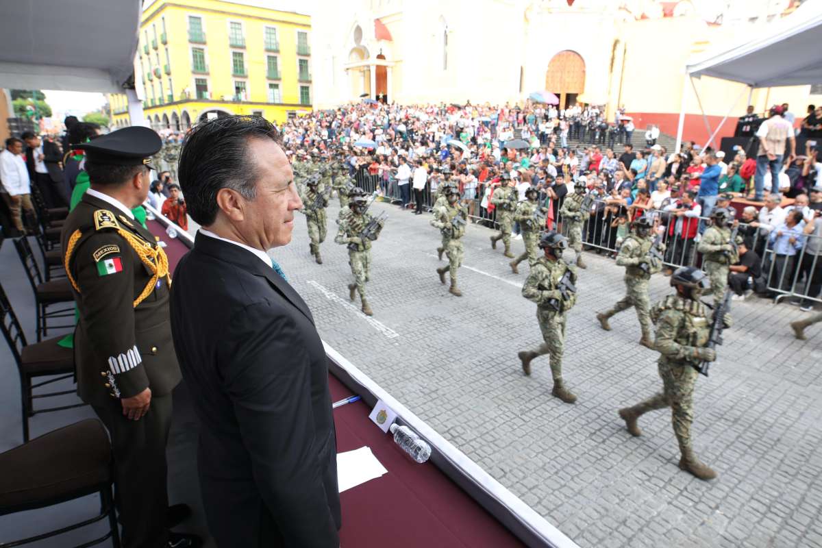 Desfile por la Independencia: Veracruz, protagonista de la Transformación