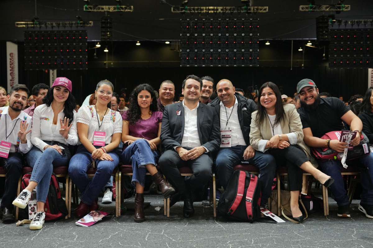La Diputada Federal Gaby Jiménez Go, estuvo presente en el Consejo Nacional de Morena, en donde se renovó la dirigencia quedando al frente Luisa Alcalde