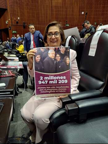 La 4T sí apuesta por el relevo generacional, con la aprobación del apoyo económico mensual a jóvenes: Mago Corro