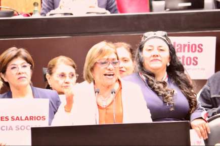 Reforma al Artículo 123 blinda salarios mínimos, afirma la diputada federal Bertha Osorio Ferral