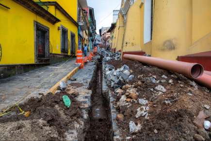 Continúan trabajos de obra en Revolución